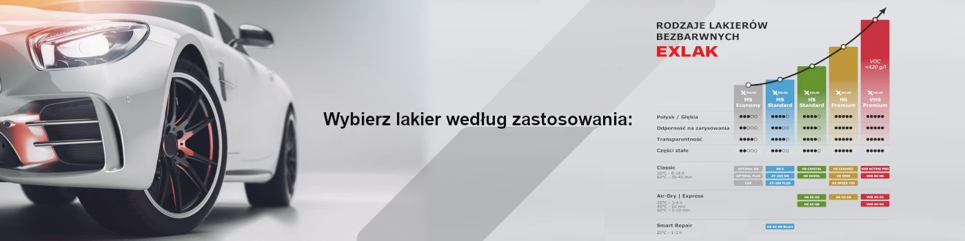 Rodzaje Lakierów EXLAK